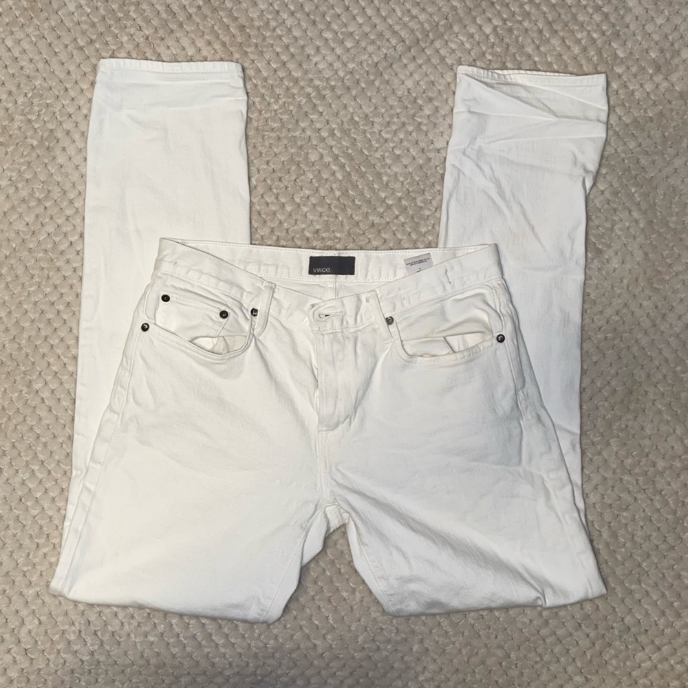 Vince White Denim Jeans